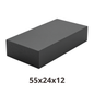 Imán de Ferrita Rectangular 55x24x12mm