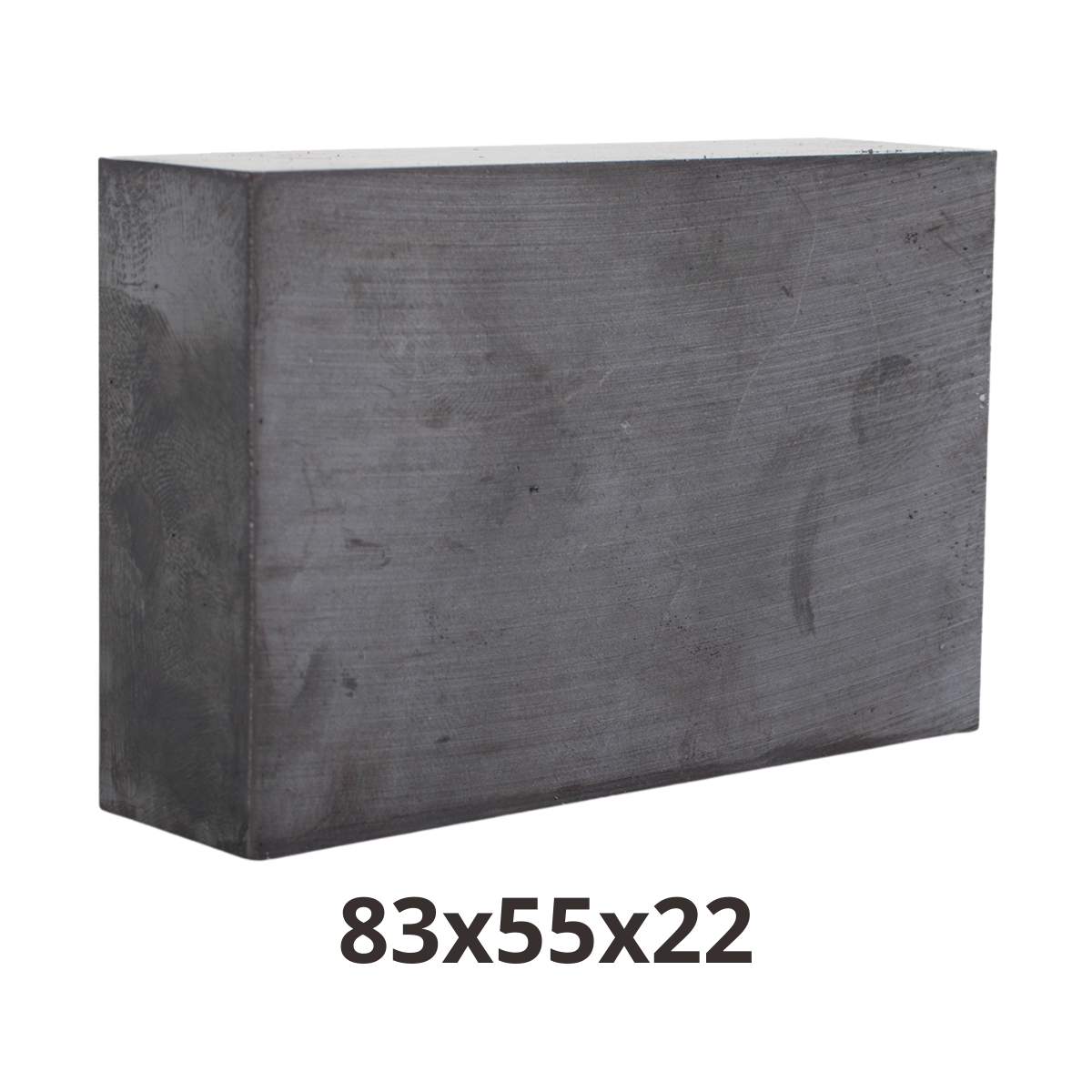 Imán de Ferrita Rectangular 83x55x22mm