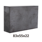 Imán de Ferrita Rectangular 83x55x22mm