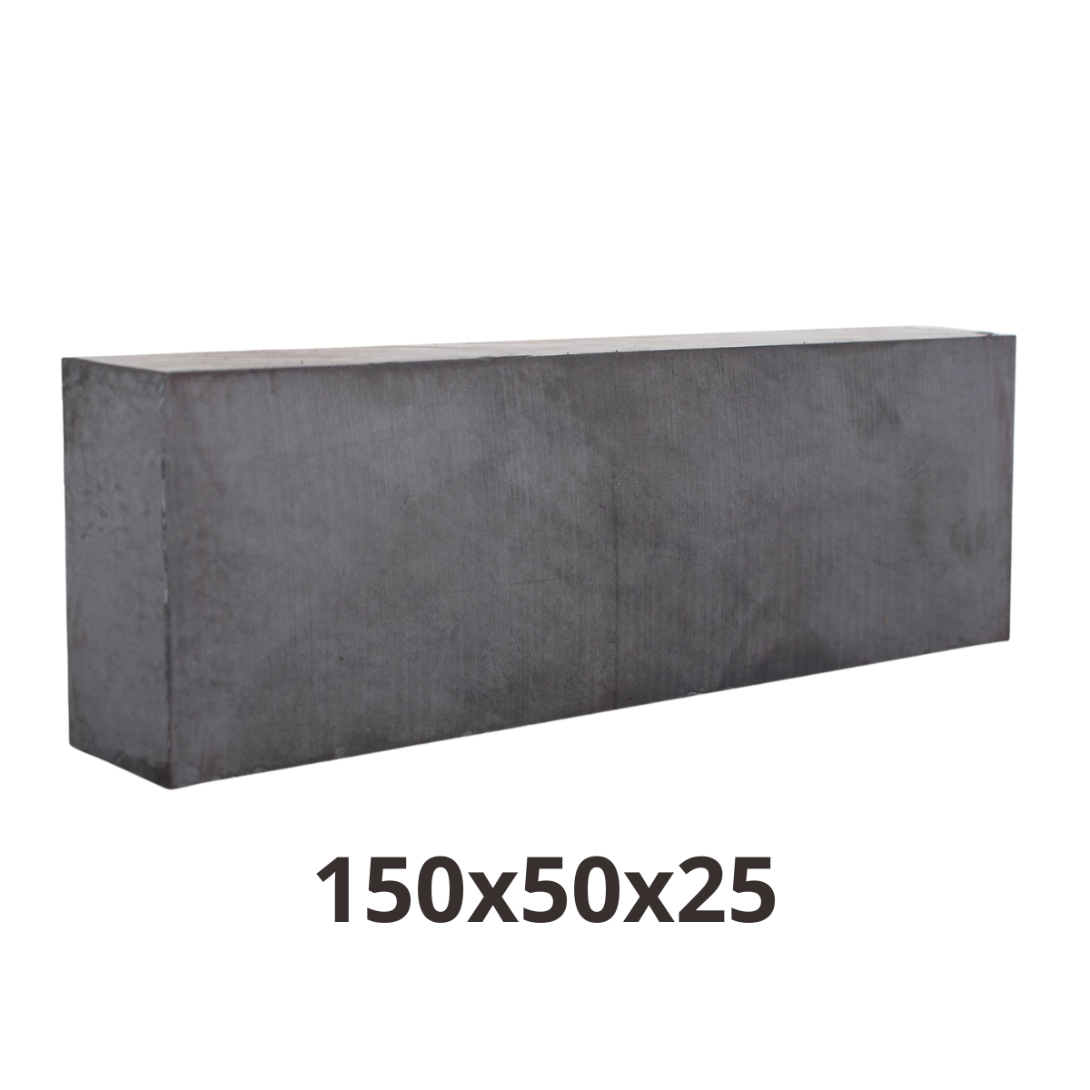Imán de Ferrita Rectangular 150x50x25mm