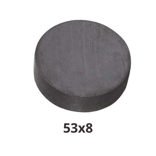 Imán de Ferrita Redondo 53x8mm
