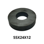 Imán de Ferrita Dona Anillo 55x24x12mm