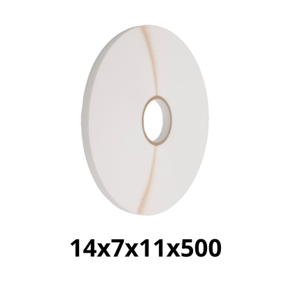 Cinta Doble Cara para Sellado Liner Extendido 14x7x11mm x 500 M