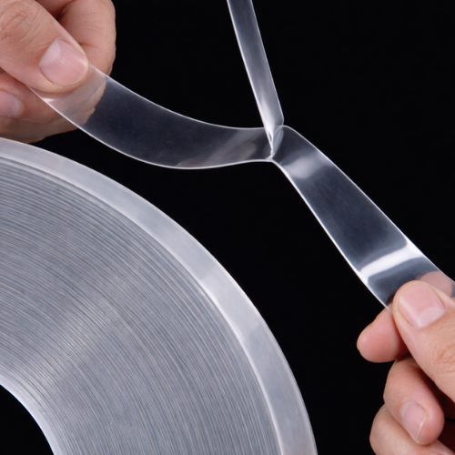 Cinta Doble Cara Nano Tape Lavable Transparente 20mmx3M